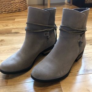 Sorel Grey Ankle Boots